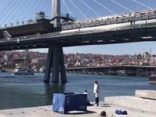 Haliç'ten ceset çıktı