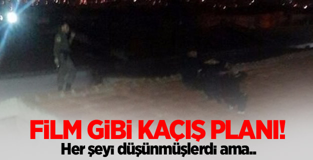 Kaçmak isteyen mahkumlar çatıda böyle yakalandılar