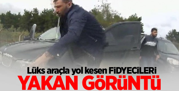Fidyecileri yakan görüntü