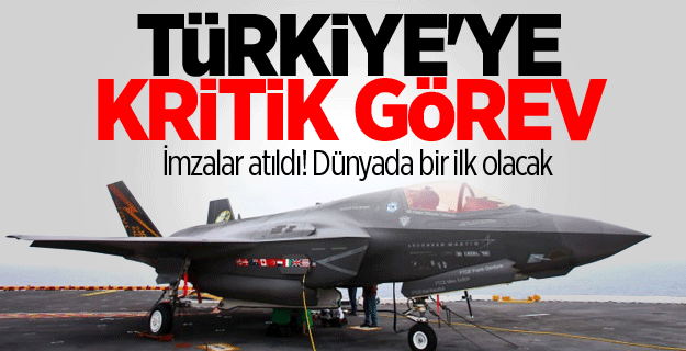 Türkiye'ye kritik görev! İmzalar atıldı!