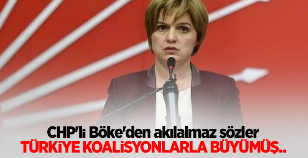 CHP'li Böke'den akılalmaz sözler