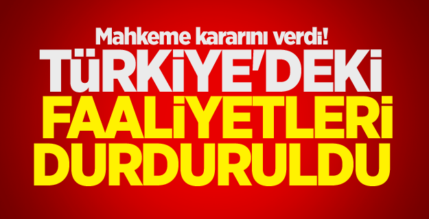 Booking'in faaliyetlerine durdurma kararı