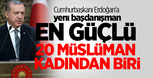Cumhurbaşkanı Erdoğan'a yeni başdanışman