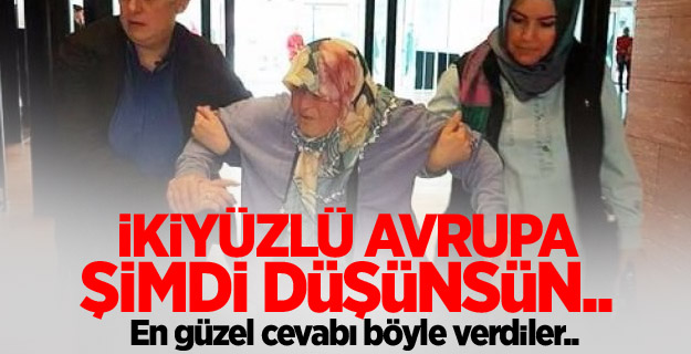 İkiyüzlü Avrupa'ya, gurbetçilerden dik duruş