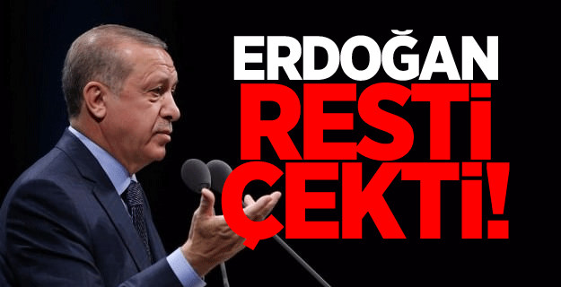 Erdoğan resti çekti: Ya teslim olacaklar, ya da...