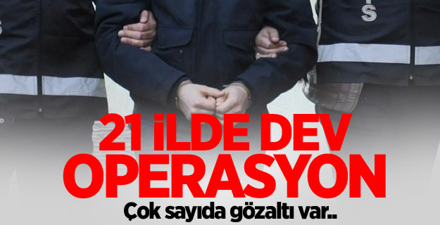 21 ilde FETÖ operasyonu: 14 gözaltı