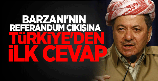 Barzani'ye referandum cevabı: Yanlış olur!
