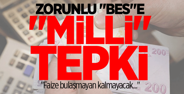 Milli Gazete'den BES'e tepki: Faize bulaşmayan kalmayacak.