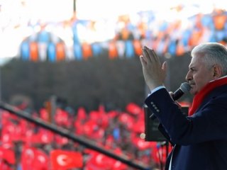 Başbakan Yıldırım Yozgat'tan ateş püskürdü: Densiz, alçak, sen kimsin
