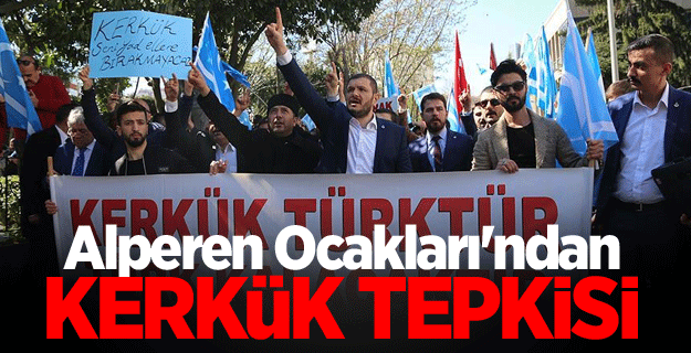 Alperen Ocakları'ndan Kerkük tepkisi
