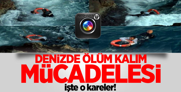 Denizde ölüm kalım mücadelesi