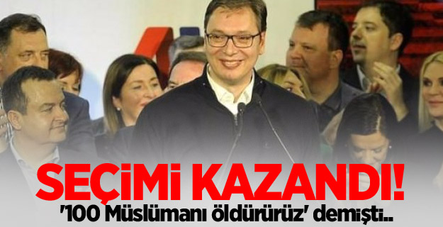 Sırbistan'ın yeni cumhurbaşkanı belli oldu