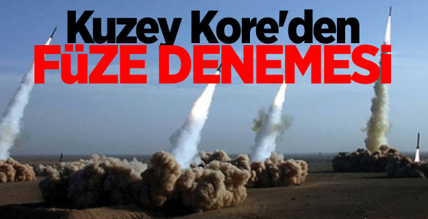 Kuzey Kore'den füze denemesi