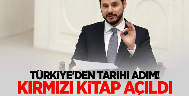 Türkiye'den tarihi adım! Kırmızı Kitap açıldı