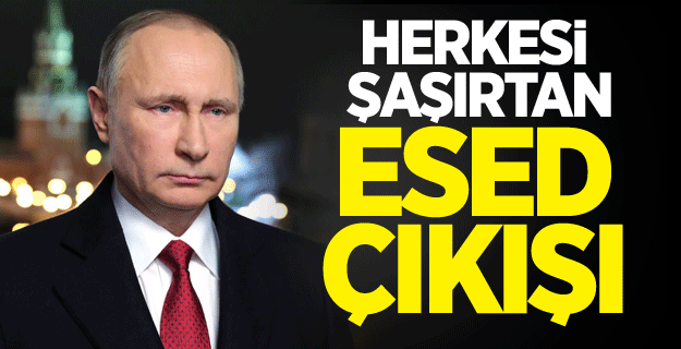 Rusya'dan herkesi şaşırtan Esed çıkışı