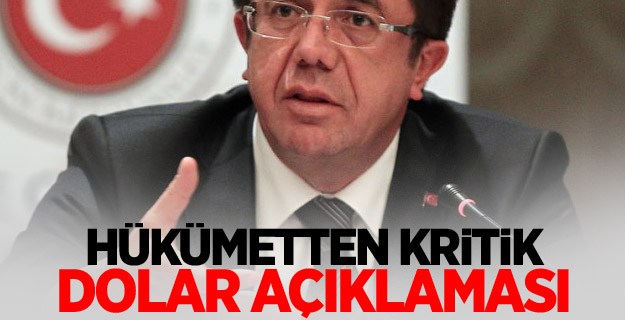 Hükümetten kritik dolar açıklaması
