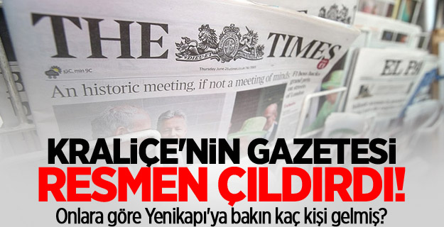 The Times Yenikapı'da milyonları göremedi