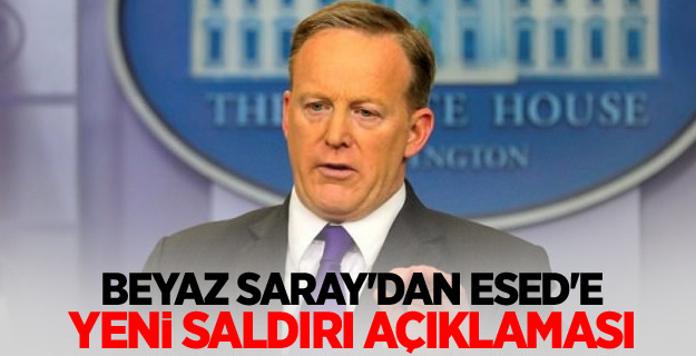 Beyaz Saray'dan Esed'e yeni saldırı açıklaması