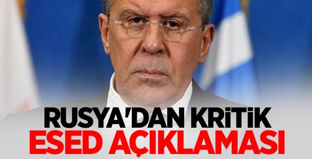 Rusya'dan kritik Esed açıklaması