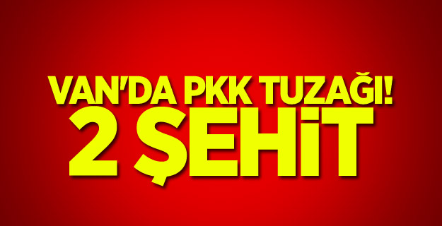 Van'da PKK tuzağı! 2 şehit