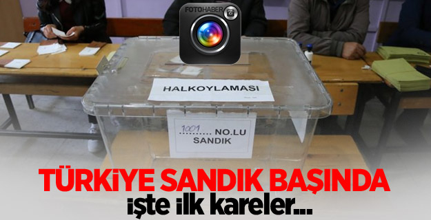 Türkiye sandık başında! Oy verme işlemi başladı