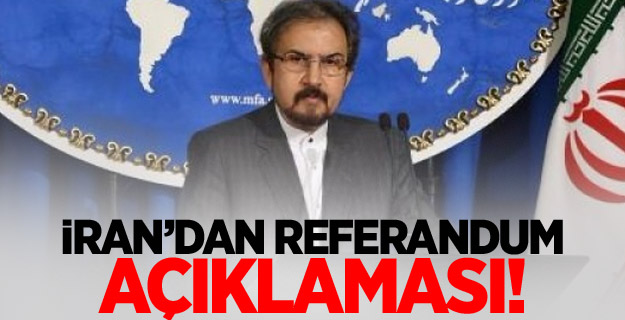 İran’dan referandum açıklaması!