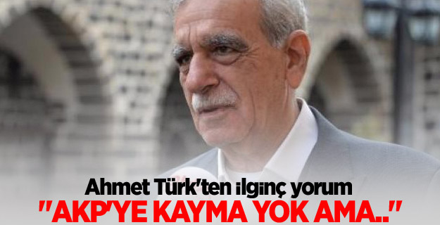 Ahmet Türk: HDP'den AKP'ye kayma yok ama...