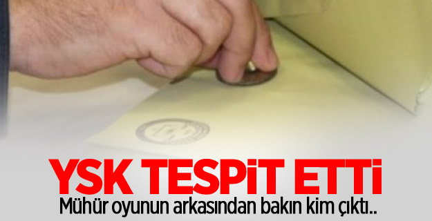 Mühür tartışmalarının ardında HDP çıktı!