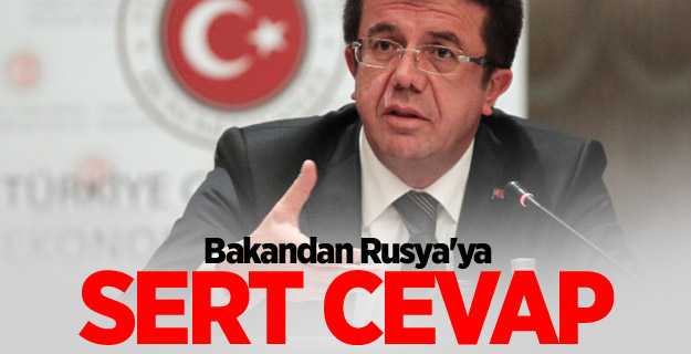Bakandan Rusya'ya sert cevap