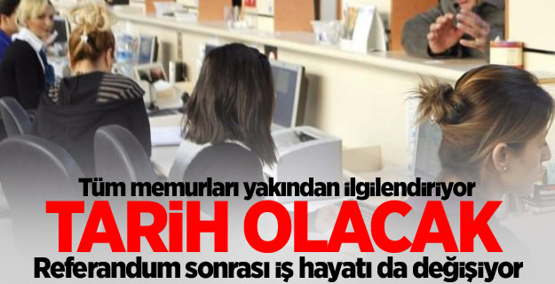 Referandum sonrası iş hayatı da değişiyor