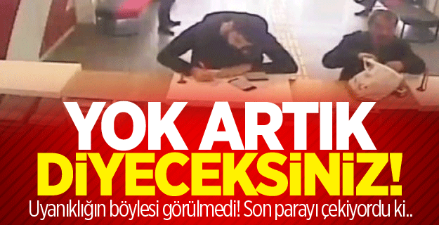 Uyuyan hesapları böyle boşalttılar