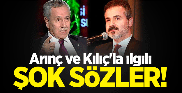 Metiner'den Arınç ve Kılıç'la ilgili şok sözler!