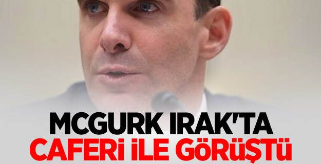 McGurk Irak'ta Caferi ile görüştü