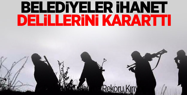 Belediyeler ihanet delillerini kararttı