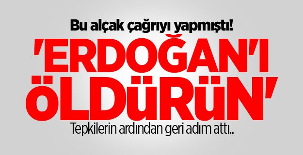 Tepkilerin ardından geri adım attı!
