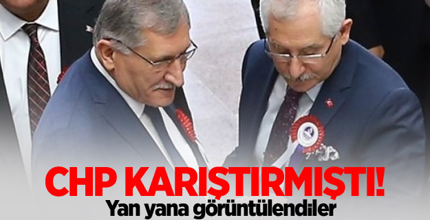 CHP karıştırmıştı! Yan yana görüntülendiler