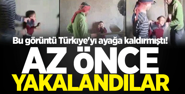 Bu görüntü Türkiye'yi ayağa kaldırmıştı! Az önce yakalandılar