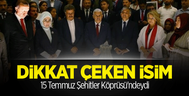 Tansu Çiller de 15 Temmuz Şehitler Köprüsü'ndeydi