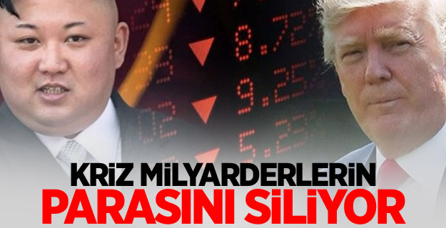 Kriz milyarderlerin parasını siliyor