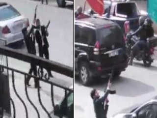 Cephaneyle sokağa fırladılar! Burası Konya
