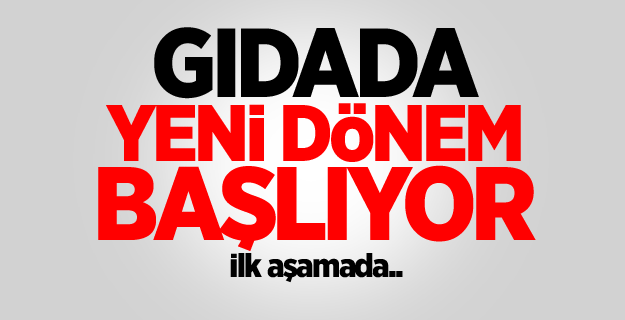Gıdada yeni dönem başlıyor