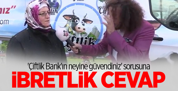 'Ãiftlik Bank'Ä±n neyine gÃ¼vendiniz' sorusuna ibretlik cevap