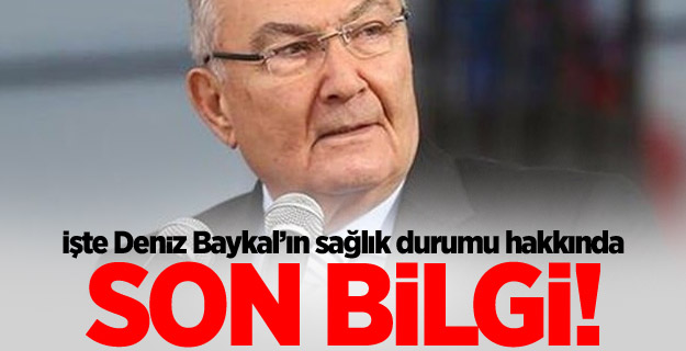Sağlık Bakanlığı'ndan Deniz Baykal açıklaması