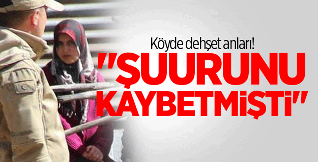 Köyde dehşet anları!