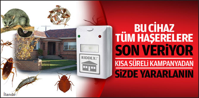 Haşere kovucu advertorial