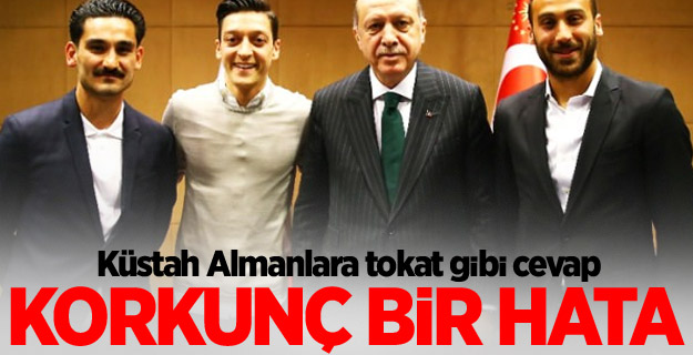 TFF'den Alman Federasyonuna sert cevap!