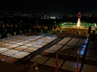 Cumhurbaşkanlığı Külliyesi'nde görkemli tören