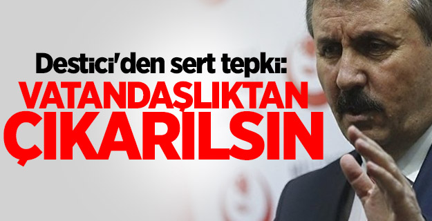 Destici'den sert tepki: Vatandaşlıktan çıkarılsın