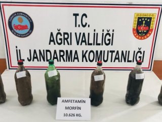 Ağrı’da 10 kilo 626 gram eroin ele geçirildi