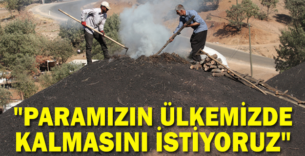 Ekmeklerini mangal kömüründen çıkarıyorlar